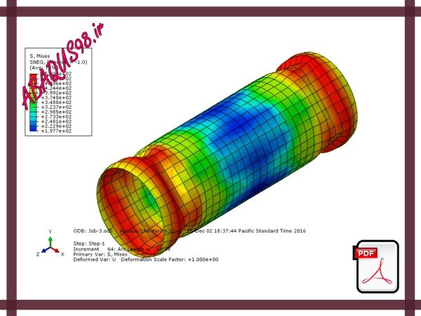 Slide16 600x450 - فایل آموزشی شانزدهم: تحلیل کمانش یک لوله از جنس فولاد با خواص پلاستیک